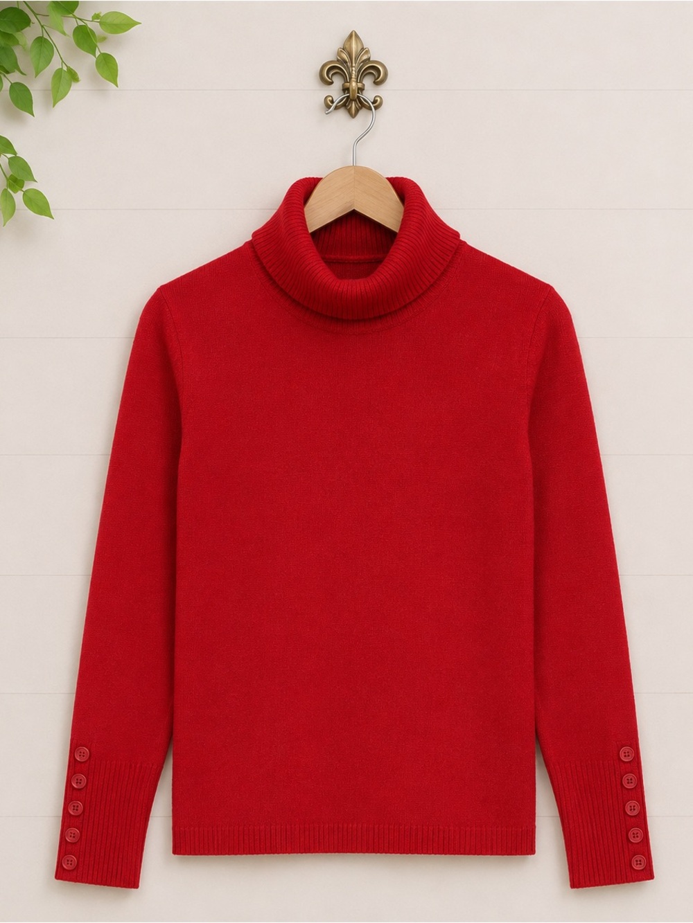 Lane Bryant Red Sweater Top 14/16